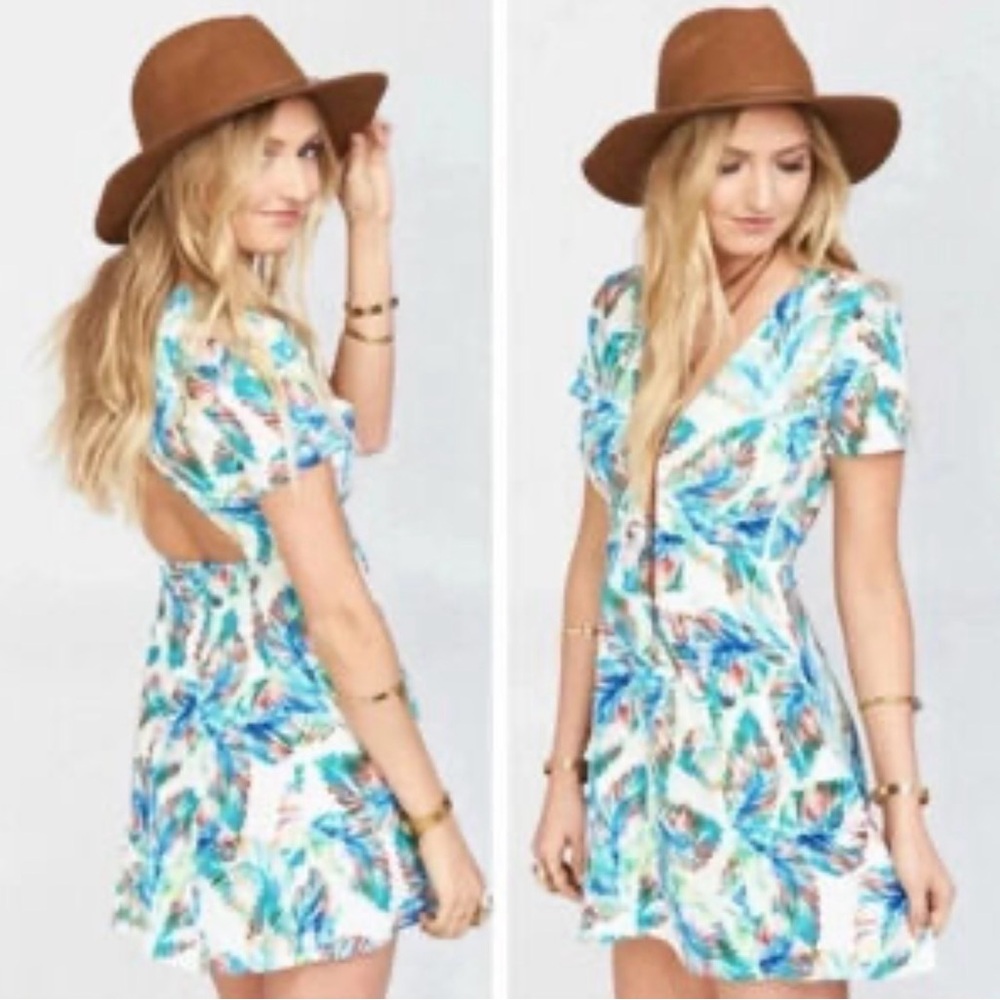 Show Me Your Mumu Ibiza Boho Resort Skater Dress Size Small